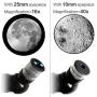Gskyer Telescope, Travel Telescope, 70mm Astronomical Refractor Telescope for Kids Beginners, Portable Telescope For Adults - Telescope Phone Mount With Carry Bag And Wireless Remote