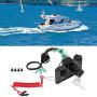 Qiilu Main Ignition 12V Key Switch Assy Single Key Switch Panel Assembly for Yamaha Outboard Yacht 704-82570-12-00 704-82570-11-00