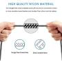 UNEN iPhone Charger,MFi Certified Lightning Cable 5Pack(3/3/6/6/10FT)Fast Charging Cable Nylon Braided Compatible iPhone12/11/Pro/X/Xs Max/XR and More