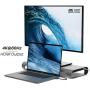 MONITORMATE ProBASE Gen2 10Gbps USB-C Monitor&Laptop Stand with USB3.1 Gen2 Hub/4K@60fps HDMI/UHS-II CardReader/Ethernet. Compatible with MacBook Pro 16″/MacBook Pro 15″ 2017 or Later(Grey)
