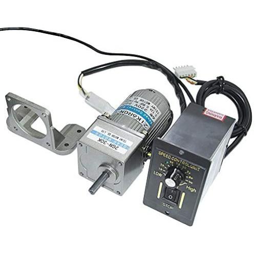Bemonoc 6Watts AC 110V 50HZ 65RPM Gear Reducer Motor 60HZ 75RPM & Speed Controller Variable CW CCW for dyeing industrial