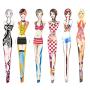 Tvoip 6Pcs Professional Girl Eyebrow Tweezer Stainless Steel Slanted Eyebrow Tweezers Eyebrows Hair Remover Tools Cosmetics Beauty (random color) Tvoip 6Pcs Professional Girl Eyebrow Tweezer Stainless Steel Slanted Eyebrow Tweezers Eyebrows Hair Remover Tools Cosmetics Beauty (random color)