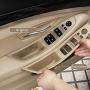 Jaronx Driver Side Door Handle for BMW 5 Series,Window Switch Armrest Panel Left Front Door Armrest Pull Handle for BMW F10/F11 520 523 525 528 530 535 (2010-2016)(Beige Color)