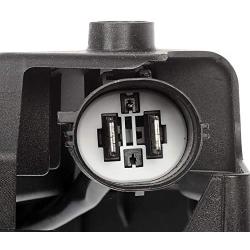 Dorman 621-600 Engine Cooling Fan Assembly for Select Dodge/Jeep Models, Black