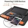 Jackery SolarSaga 60W Solar Panel for Explorer 160/240/500 as Portable Solar Generator, Portable Foldable Solar Charger for Summer Camping Van RV(Cant Charge Explorer 440/ PowerPro)