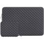 MOSISO Laptop Sleeve Compatible with MacBook Air 13 inch 2018-2021 A2337 M1 A2179 A1932, MacBook Pro A2338 M1 A2289 A2251 A2159 A1989 A1706 A1708, Diamond Foam Neoprene Bag with Small Case, Space Gray