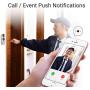 EZVIZ WiFi Video Doorbell, Night Vision, Two-Way Talk, PIR Motion Detection, Weather Proof, 180° Vertical FOV, Free 3-hour Cloud Storage(DB1)