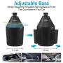 Car Cup Holder Phone Mount, Automobile Cradles Universal Cell Phone Holder Compatible with iPhone 11 Pro/XS/Max/XR/8 Plus /7 /6s Samsung Galaxy S20+/S10/Note 20/ 10(Black)