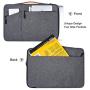13.3-13.5 Inch Laptop Briefcase Case for Acer Chromebook R13, Dell Inspiron 13 5000, LG Gram/Asus ZenBook, HP Pavilion 13.3'' /HP Envy x360 13 Briefcase Tablet Case Bag(Space Grey)