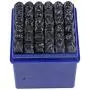 EX ELECTRONIX EXPRESS 36 Pc Steel Metal Letter and Number Stamp Punch Tool Set Kit (78BWSTAMPSET)