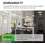 Sunco Lighting 12 Pack 5/6 Inch LED Recessed Downlight, Baffle Trim, Dimmable, 13W=75W, 3000K Warm White, 1050 LM, Damp Rated, Simple Retrofit Installation - UL + Energy Star