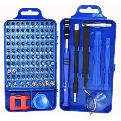 Screwdriver 108 In 1 Screwdriver Set Steel Multi-function Precision Screwdrivers For Repair PC Cellphone Watch Electronic Product Hand Tools - (Color: Blue)