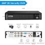 ZOSI 2K 5MP Home Security Camera System Outdoor Indoor, H.265+ CCTV DVR Recorder with Hard Drive 1TB and 4 x 2K(5MP) Surveillance Bullet Camera with PIR Motion Sensor (Heat and Motion), Remote Access