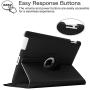 Fintie Rotating Case for iPad 4 3 2 (Old Model) 9.7 inch Tablet - 360 Degree Rotating Smart Stand Protective Cover Auto Wake/Sleep for iPad 4th Gen Retina Display, iPad 3 & iPad 2, Black