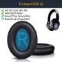 Professional Headphones Ear Pads Cushions Replacement - Earpads Compatible with Bose QuietComfort 15 QC15 QC25 QC2 QC35/ Ae2 Ae2i Ae2w SoundTrue & SoundLink (Around-Ear Series Only)