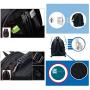 Travel Laptop Backpack for Men Women, Large Computer Backpack Bookbag Fits 17 inch Laptop for School College (M58_Coffee)