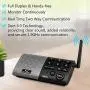 Hosmart Full Duplex Wireless Intercom System Real Time, Two -Way Communication, with DECT_6.0 Technology for Home and Office，Hands Free, Portable intercom, with Crystal Clear Sound, 1000 feet Range