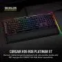 Corsair K95 RGB Platinum XT Mechanical Gaming Keyboard, Backlit RGB LED, Cherry MX RGB Brown, Black Corsair K95 RGB Platinum XT Mechanical Gaming Keyboard, Backlit RGB LED, Cherry MX RGB Brown, Black