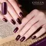 Gellen Gel Nail Polish KIT 6 Colors - Misty Rose & Midnight Series Pastel Pink Wine Tone, Rose Glitter Home Nail Art Salon Gel Manicure Set