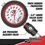 Longacre 52-52002 Liquid Filled 2-1/2 Tire Gauge, 0-60 psi