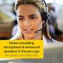 Jabra 2400 II QD Duo NC Wired Headset - Black
