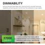 Sunco Lighting 12 Pack 5/6 Inch LED Recessed Downlight, Smooth Trim, Dimmable, 13W=75W, 830 LM, 2700K Soft White, Damp Rated, Simple Retrofit Installation - UL