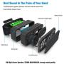 Bluetooth Speakers Outdoor Wireless Portable Speaker,IP67 Waterproof,16-Hour Playtime,Bluetooth 5.0,Clear Stereo Sound, Rich Bass,Perfect for Camping,Beach,Sports,Pool Party,Shower