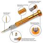 YANPLS Small Screwdriver Watch Glasses Mini Set, Magnetic Micro Precision Tiny Screwdriver Set, Small Screwdriver Set for Electronics Eyeglass