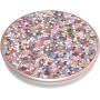 PopSockets: PopGrip with Swappable Top for Phones and Tablets - Sparkle Rosebud Pink
