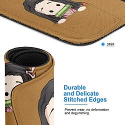Nezuko Cute Pocket Pullover Hoodie Electronic Sports Office Gaming Learning Rubber Non-Slip Mouse PadMouse Pad Mouse Mat for Computer Desk Laptop Office Non-Slip Rubber