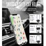 Zuton Gravity Car Phone Mount, Air Vent Clip Car Phone Holder,One-Handed Design Car Phone Cradle Auto-Lock and Release, Compatible with iPhone XS/Max/XR/X/8/7/6 Plus Galaxy S10/S9