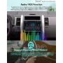 Android 10.0 Car Radio Bluetooth Double 2 Din Car Stereo with Backup Camera Standard in Dash 7 inch Capacitive Touch Screen 2Din Head Unit Support GPS WiF 4G USB SD Mirror Link Steering Wheel Control