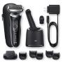 Braun Electric Razor for Men, Series 7 7075cc 360 Flex Head Electric Shaver with Beard Trimmer, Rechargeable, Wet & Dry, 4in1 SmartCare Center and Travel Case