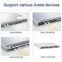 FLYPROFiber 10G SR MMF SFP+ Transceiver Arista, 10GBASE-SR Optics Multimode Module for Arista SFP-10G-SR 850nm 300m DOM