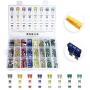 MulWark 272pc Blade Car Fuses Automotive Assortment Kit - Standard & Mini & Low Profile Mini(2A 5A 10A 15A 20A 25A 30A 35A), w/A Fuse Puller For Car Boat Truck SUV RV Auto Fuses