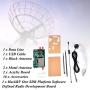 HackRF One Software Defined Radio (SDR), 1MHz-6GHz SDR Platform Software Defined Radio Development Board with Programming Button, Compatible with GNU Radio, SDR and More(Green)