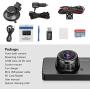 Dash Camera for Cars, Super Night Vision Dash Cam Front and Rear with 32G SD Card, 1080P FHD DVR Car Dashboard Camera with G-Sensor, WDR, Parking Monitor, Loop Recording, Motion Detection 【2021 New】