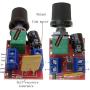 Mini DC Motor PWM Speed Controller 3V 6V 12V 24V 35V Speed Control Switch Small LED Dimmer 5A, Pack of 5, Ltvystore