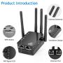 WiFi Extender,Wireless Range Extender,1200Mbps | 2.4GHz and 5.0GHz Dual Band WiFi Repeater Wireless Signal Booster, WiFi Booster for The House 360 Degree Full Coverage Network (Black)