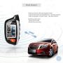 EASYGUARD EC200-K9 2 Way Car Alarm System with LCD Pager Display Remote Engine Start Turbo Timer Mode Shock Alarm DC12V Long Remote Range