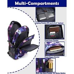 Backpack Bookbag for School College Student Travel Business Hiking Fit Laptop Up to 15.6 Inch