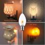 6 Pack-C7 Night Light Bulbs,C7 LED Replacement Light Bulb for Christmas String Light, 0.6 Watt Equivalent to 7 Watt, Warm White 2700K, E12 Candelabra Base (C7-6 Pack)