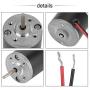 Permanent Magnet Motors，31ZY 6V/12V/24V 3500-8000RPM High Speed CW/CCW Permanent Magnet DC Motor for DIY Generator(24v8000)