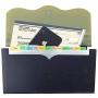 Receipt Organizer for Business,School,Office,Bank,Accordian File Folder for Check,Bill,Invoice,13 Pockets Expanding File Organizer(Green)