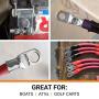 SELTERM UL Listed Marine Grade Wire Lugs, Battery Cable Ends, Tinned Copper Eyelets, Tubular Ring Terminals, Closed End Crimp Connectors — (8 AWG to 250 MCM)