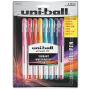 uni-ball 2004052 Gel Pens, Ultra Micro Point (0.38mm), Assorted Colors, 8 Count