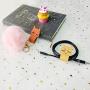 Cassenger 3-Pack Cord Organizer Earbuds Holder for Organizing Cable Headphone Wire, Cute Kitty