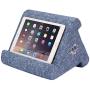 Flippy Multi-Angle Soft Pillow Lap Stand for Tablets, eReaders, Smartphones, Books, Magazines (Blue are You)