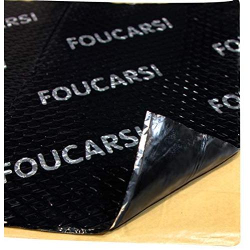 GRNERIC 80 mil 36 sqft Car Sound Deadening Mat, Waterproof Auto Foil Installation, Sound Dampening Insulator, Butyl Automotive Sound Deadener, Audio Noise Insulation and dampening (Black) GRNERIC 80 mil 36 sqft Car Sound Deadening Mat, Waterproof Auto Foil Installation, Sound Dampening Insulator, Butyl Automotive Sound Deadener, Audio Noise Insulation and dampening (Black)