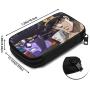 Hxuedan Jojos Bizarre Adventure The Data Cable Storage Bag is A Portable and Independent Design SuitableVFor Travelers to Place The Data Cable, Earphone and Electronic Product Data Cable Storage Bag